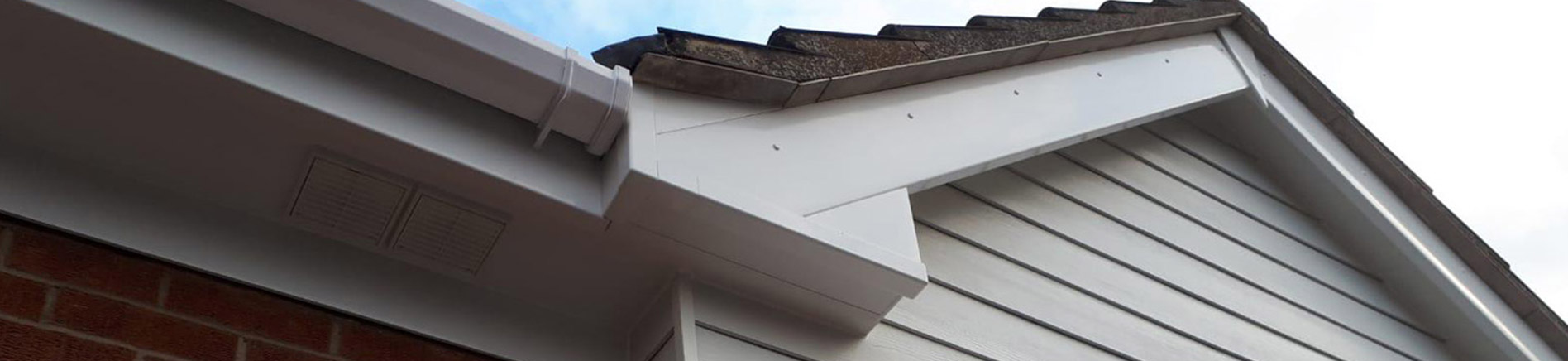 Fascia and soffit UPVC